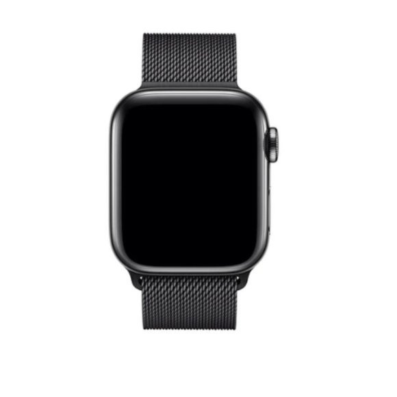 NEW Black Milanese Magnet Band FOR Apple - Picture 4 of 5